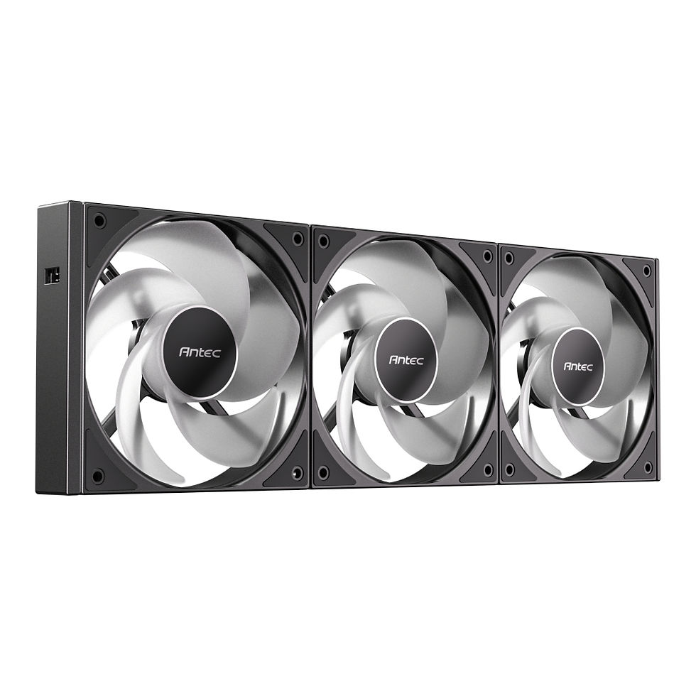 Thumbnail: Antec Connect 120 Reverse ARGB PWM Fan 3 Pack - Black