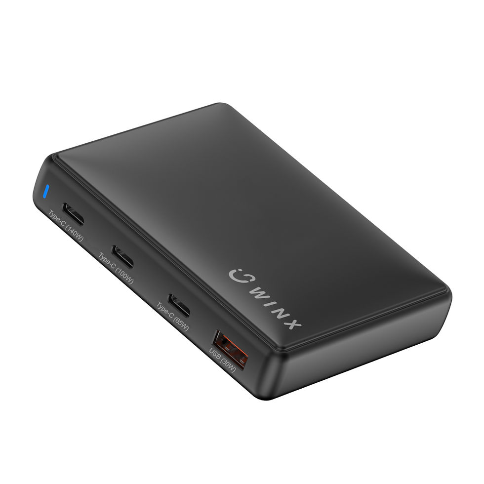 Thumbnail: WINX POWER Ultra 140W GaN Desktop Charger
