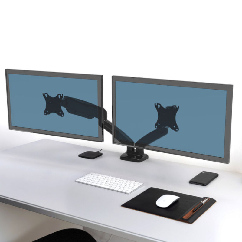 Thumbnail: PORT Monitor Arm VESA Dual Screen - Black