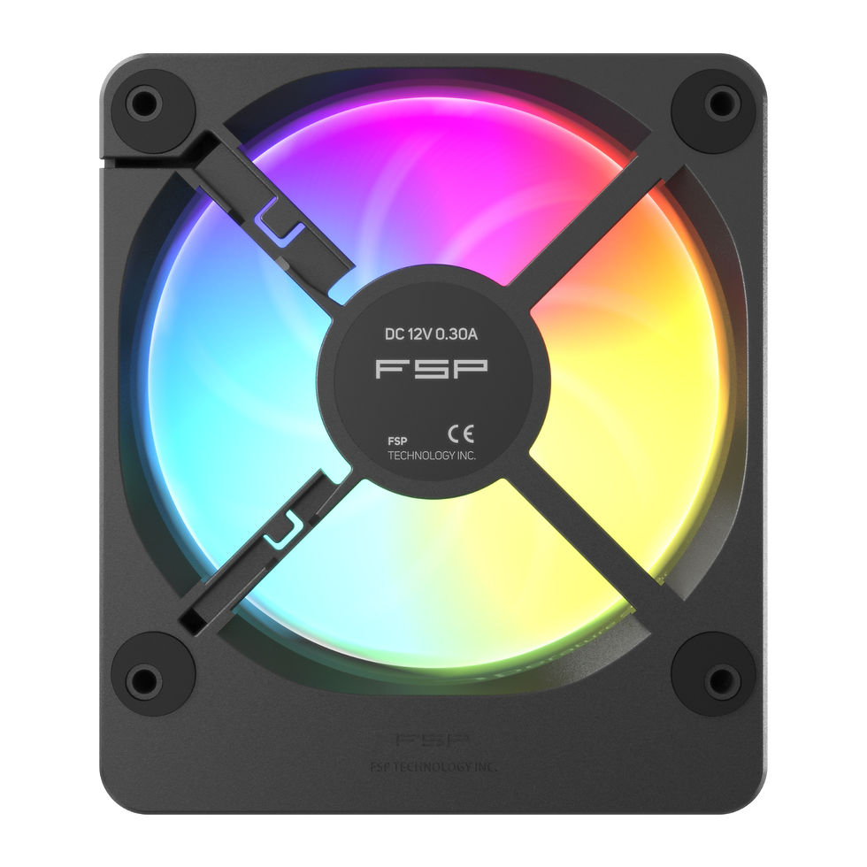 Thumbnail: FSP ZENFAN 120mm ARGB PWM Smart Fan - Black