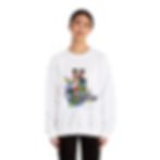 Thumbnail: Black Worldschoolers™ Signature LOGO Crewneck Sweatshirt