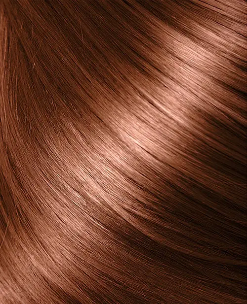 Aly Babe hair extensions color babe# 350 caramel brown shade