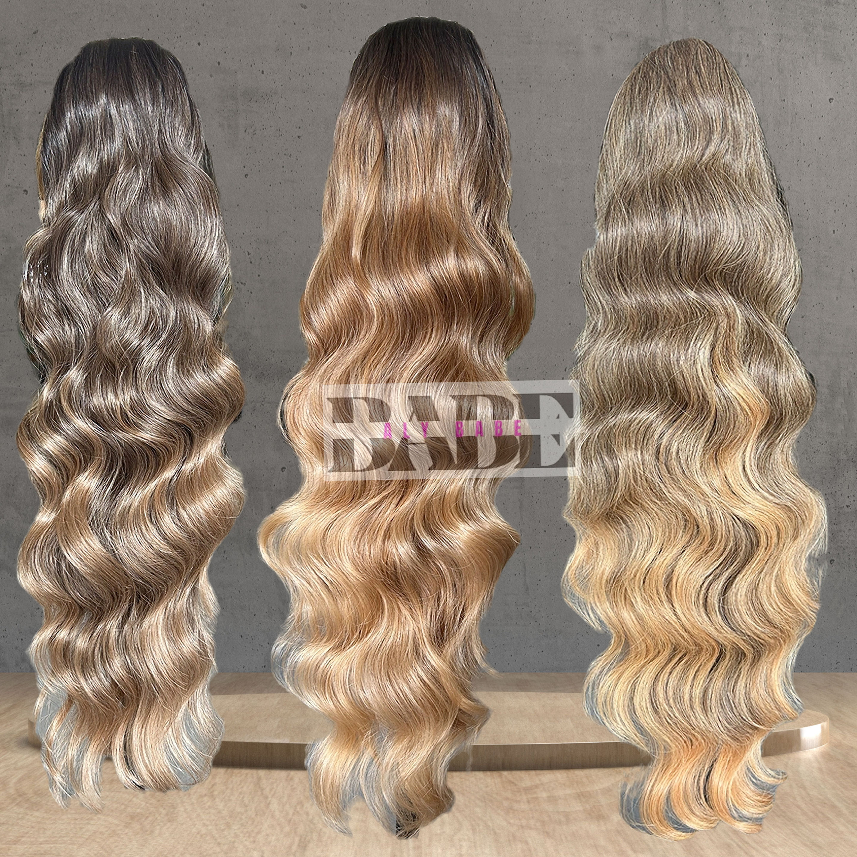 Aly Babe's 28 Inches Long Weave Ponytail