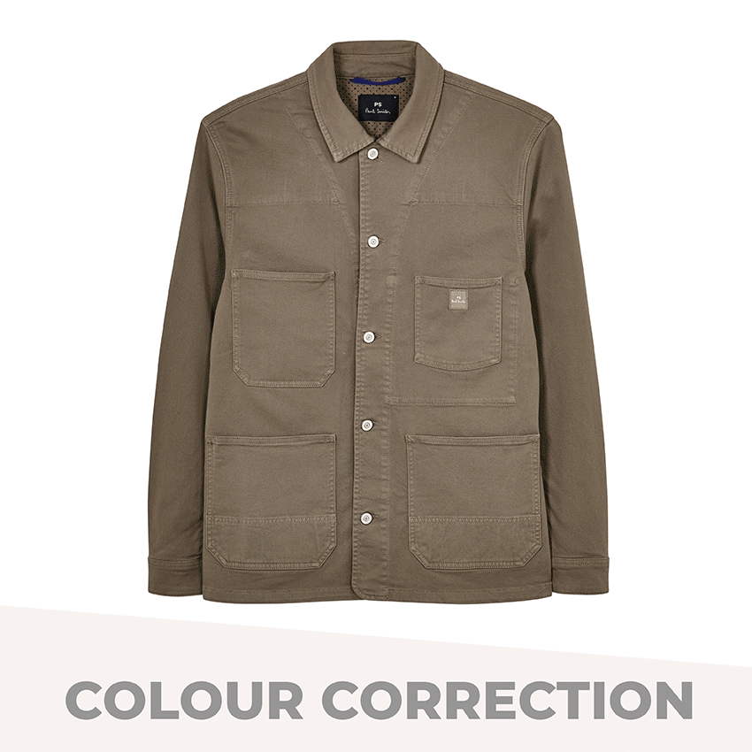 Mens green overshirt