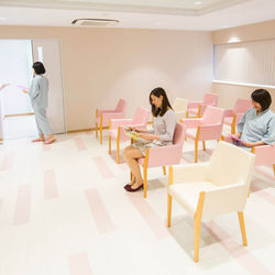 女性専用フロア待合室