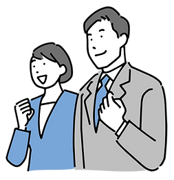 男女イラスト