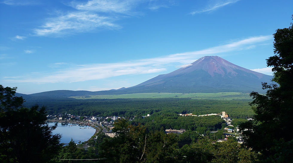 富士山と富士五湖