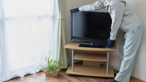 テレビ移動