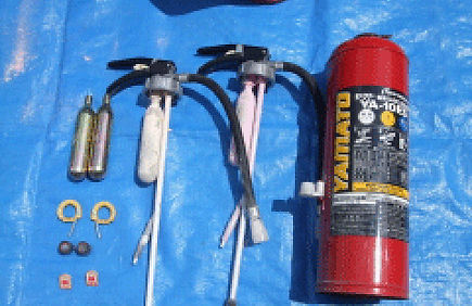 ■消火器の販売・詰替え
■煙感知器の作動点検