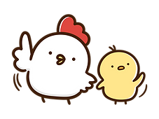 にわとりとひよこ