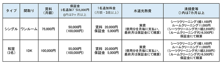 シティ大諏訪マンスリー費用