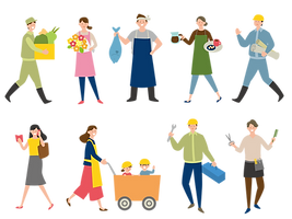 人物イラスト