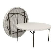 60 inch plastic round folding tables for rent at wedding, parties and events