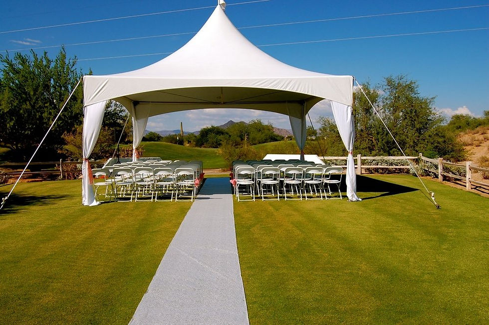 Thumbnail: Tent Leg Drapes