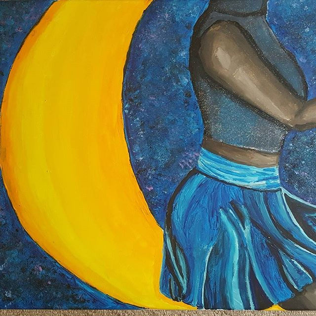 She was a moon flower only blooming at night__like, share, subscribe please 😊_---------------------