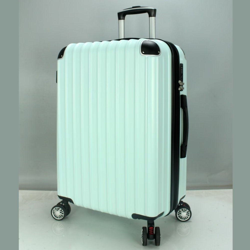 《聖彼得 ABS 拉鍊箱》20/24/28吋 避震輪+杯架+絨布內裡