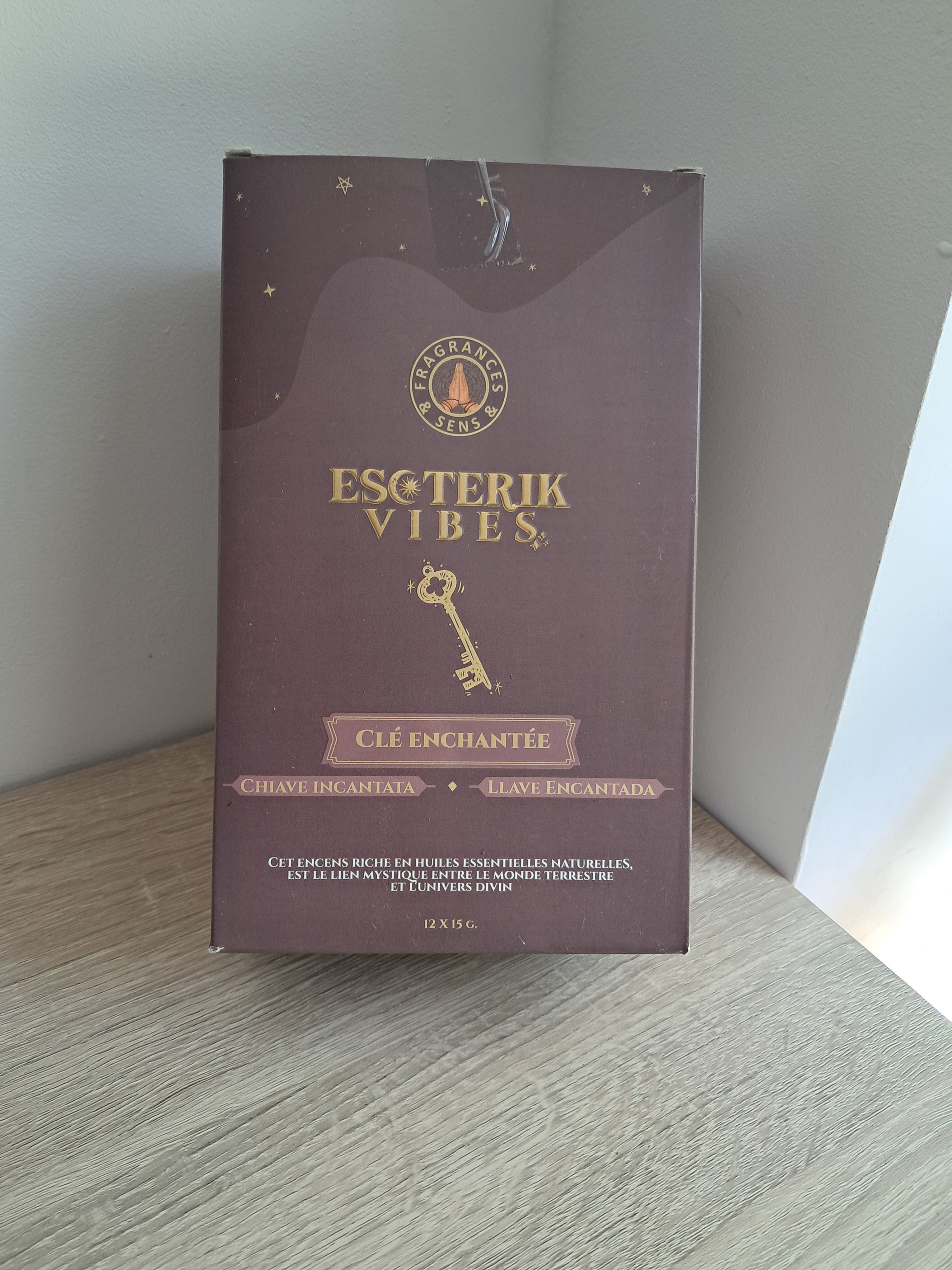 Encens Esoterik Vibes Clé enchantée