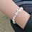 Miniature : Bracelet chips Howlite
