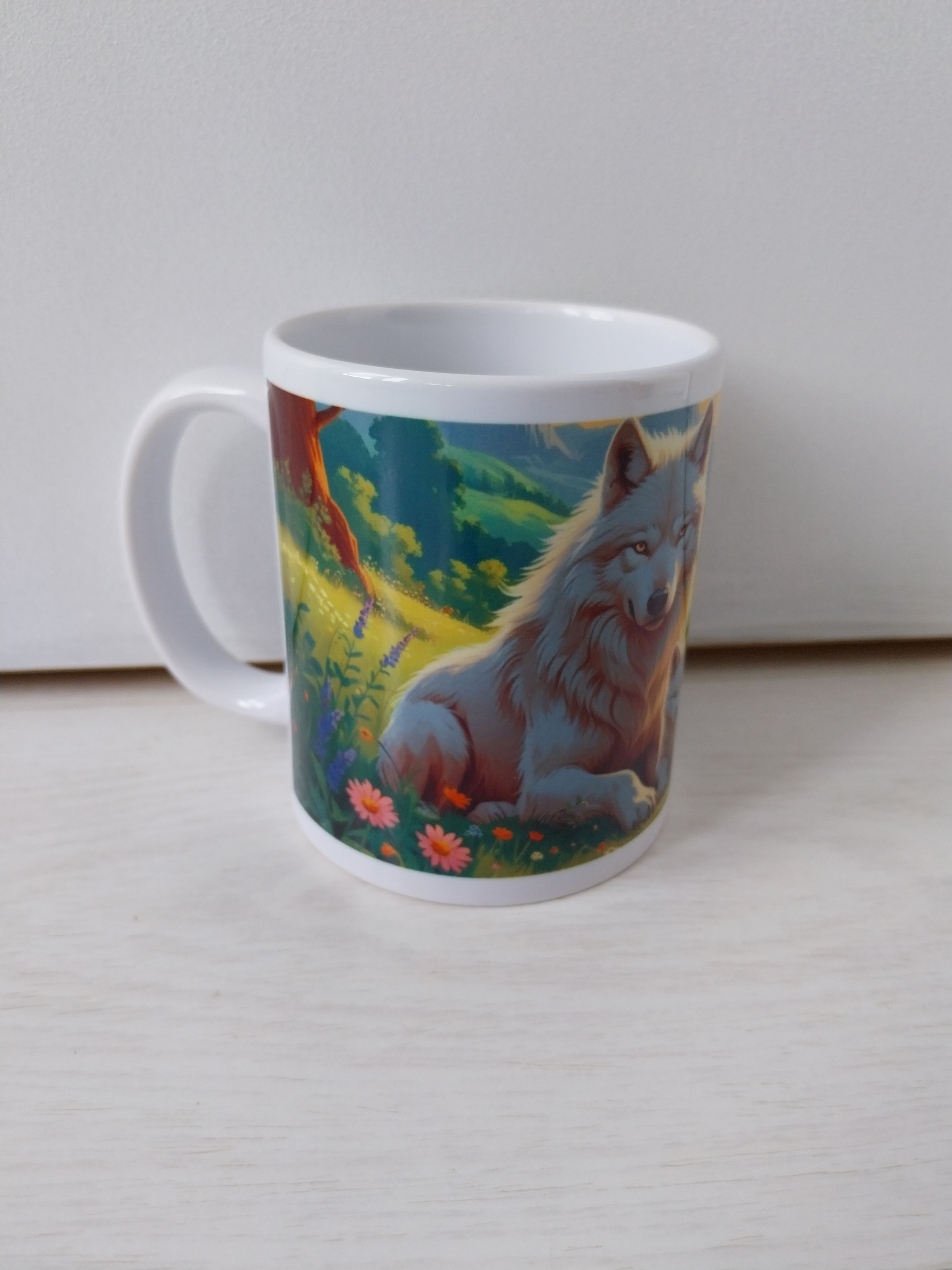 Tasse Famille Loups