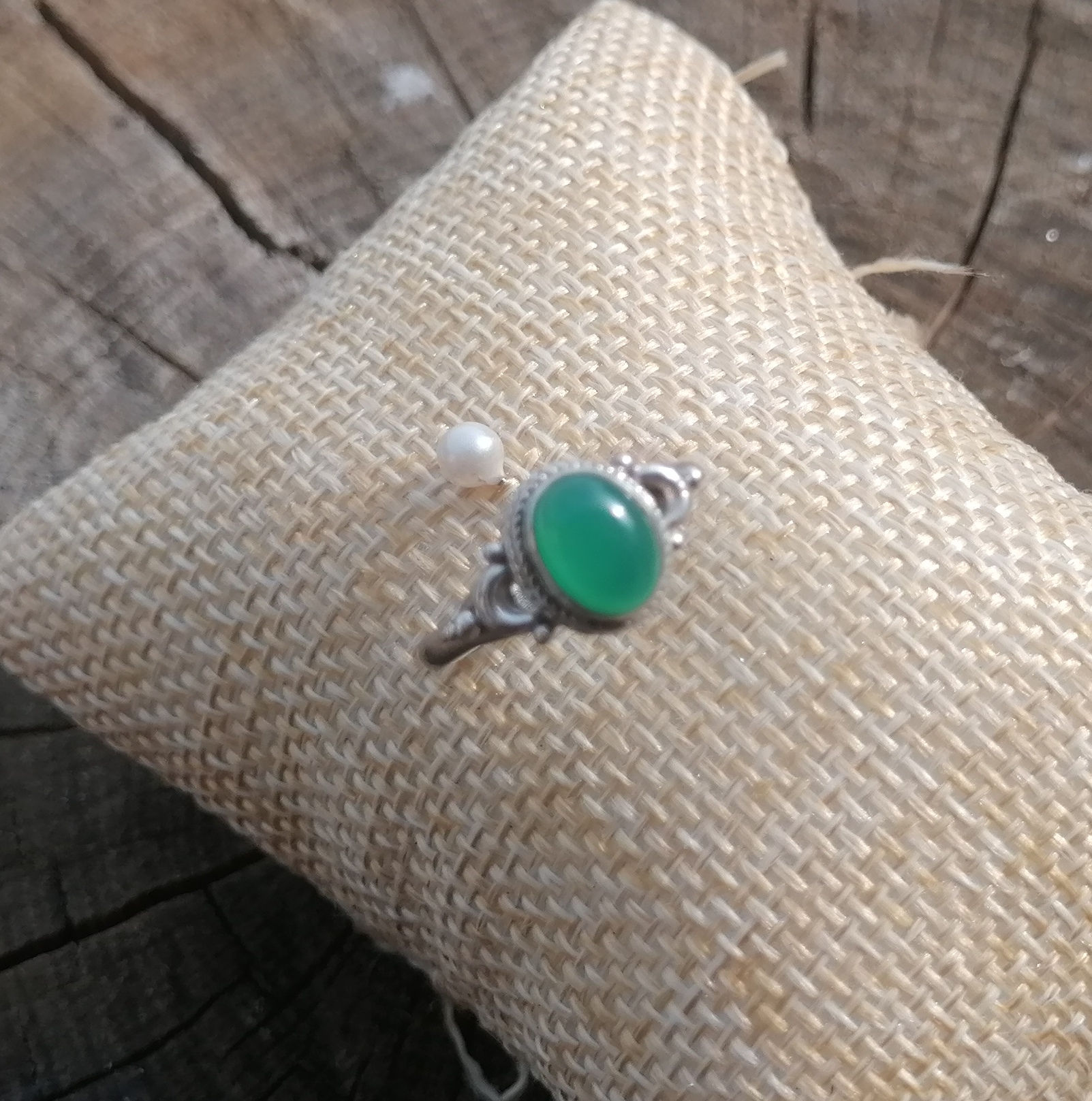 Bague Calcedoine T57 