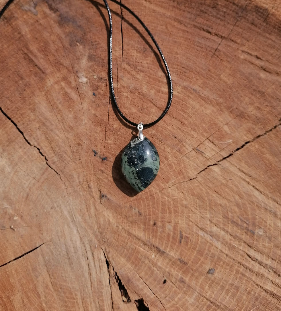 Miniature : Pendentif Jaspe Kambaba