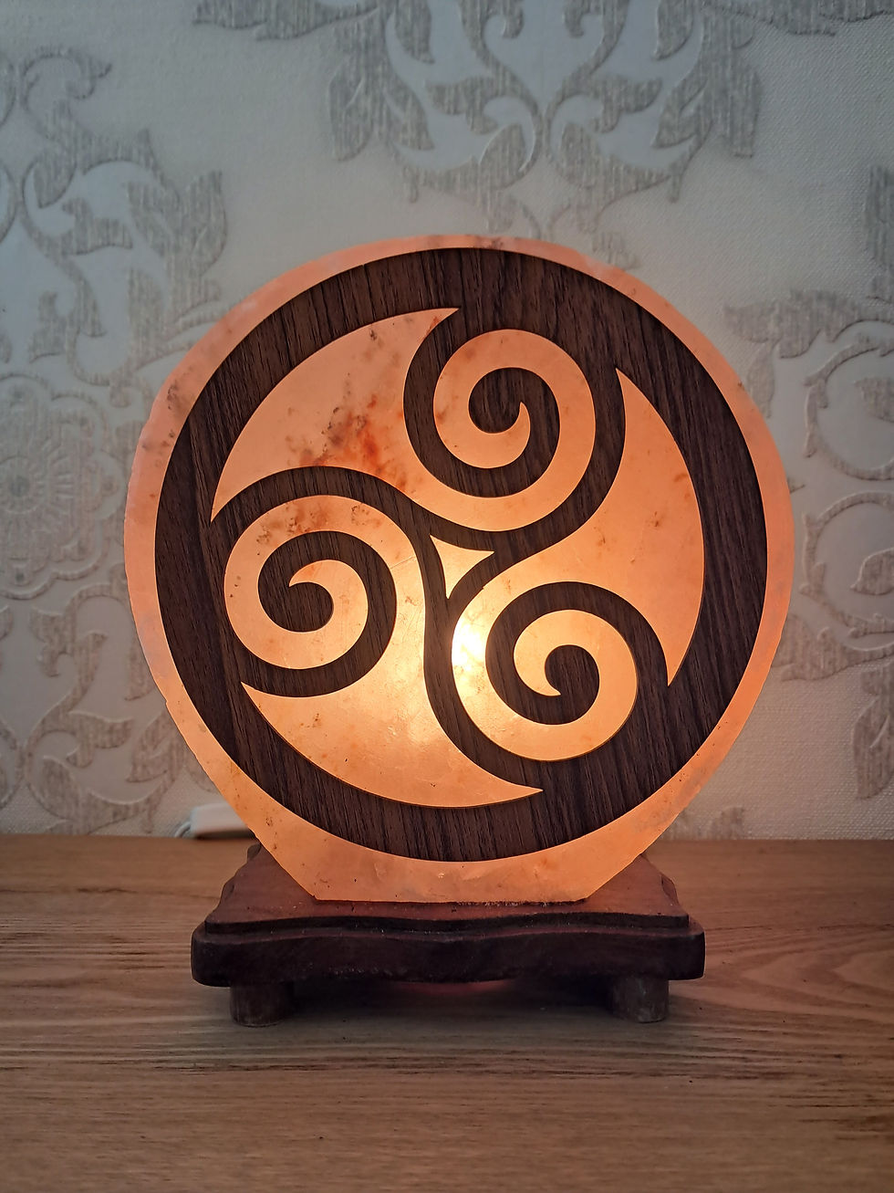 Lampe de Sel Modèle Triskel