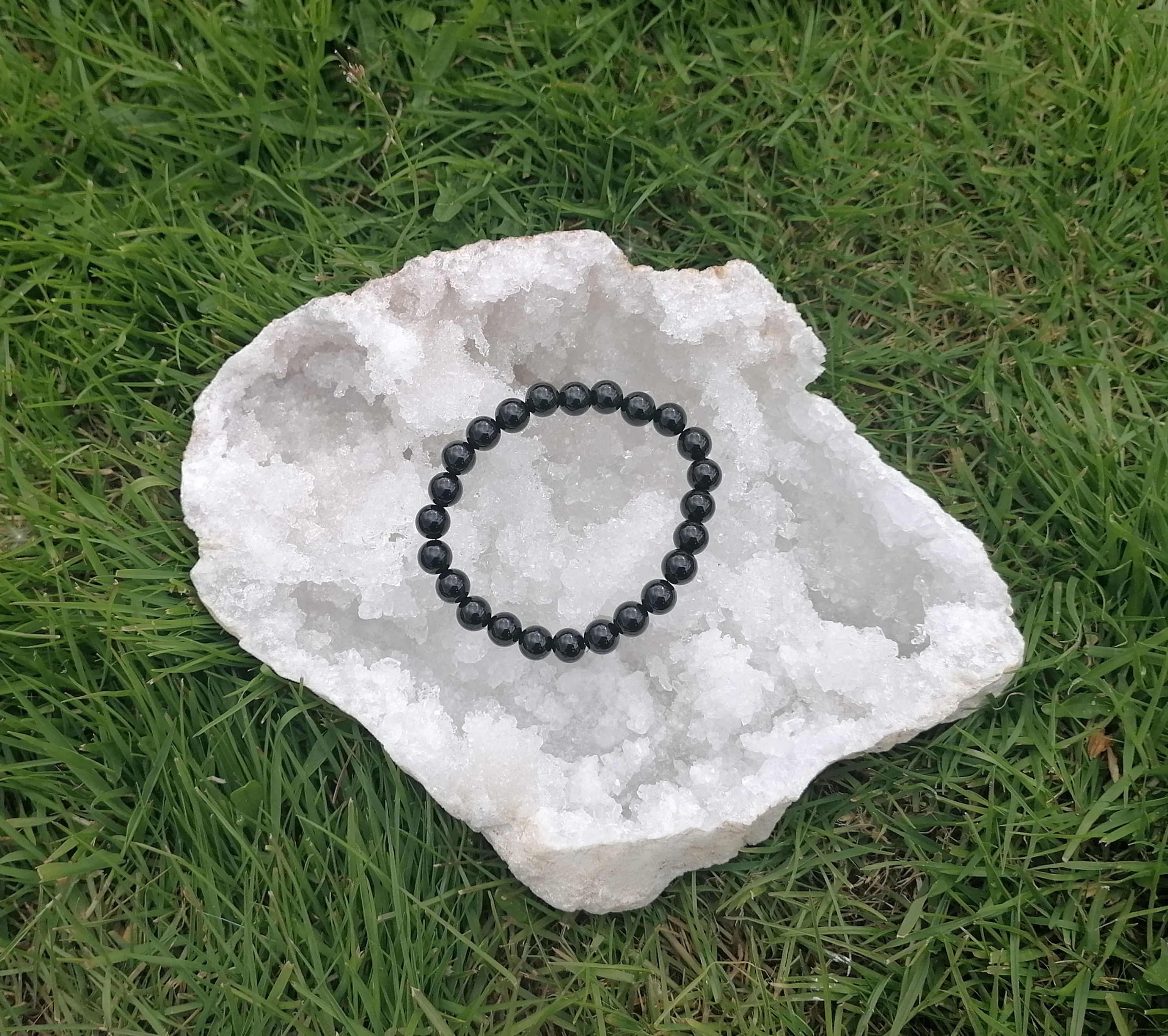 Bracelet Onyx Homme Fehu