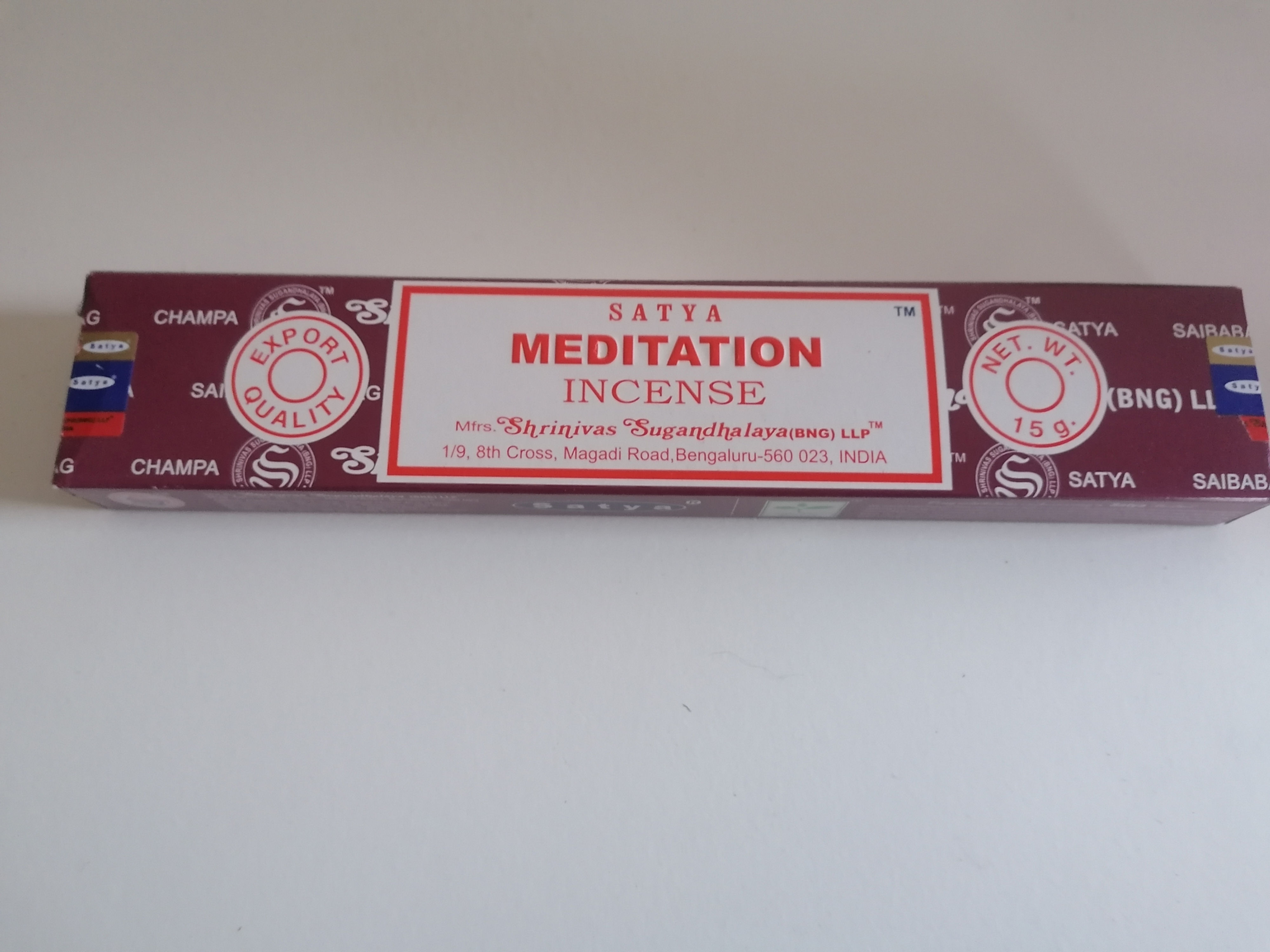 Encens satya meditation