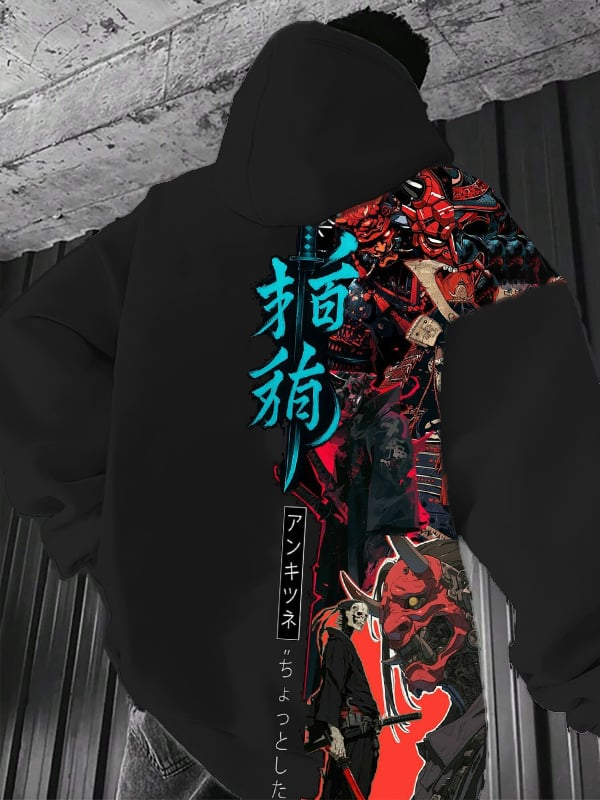 Miniatura: Moletom Unissex Oversized Anime Japonês 3D com Capuz – Hoodie Hip Hop Manga