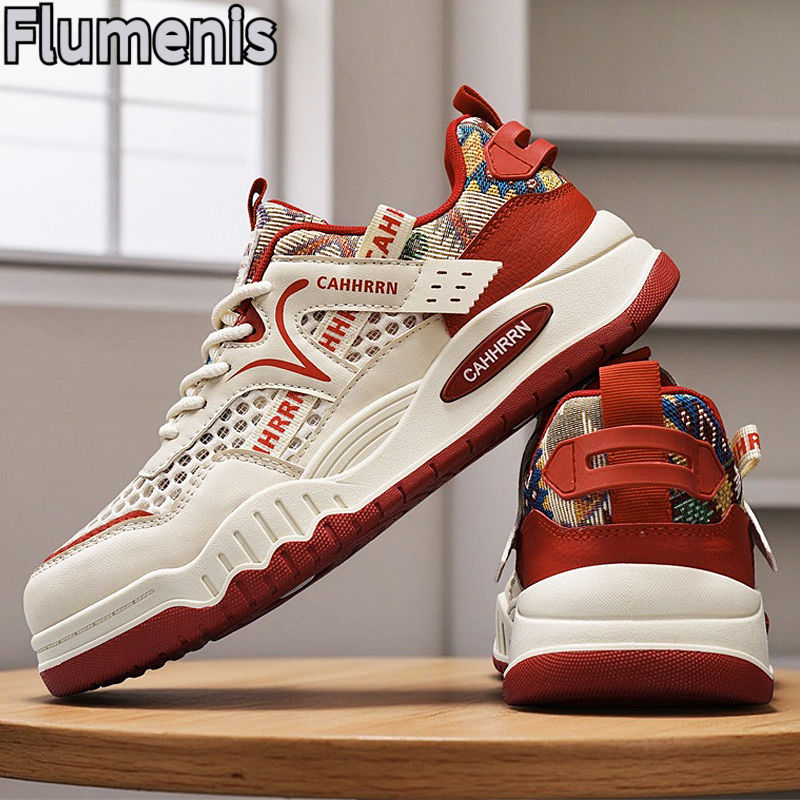 Miniatura: Men's fashion Korean casual shoes four seasons soft sole non-slip breathable out