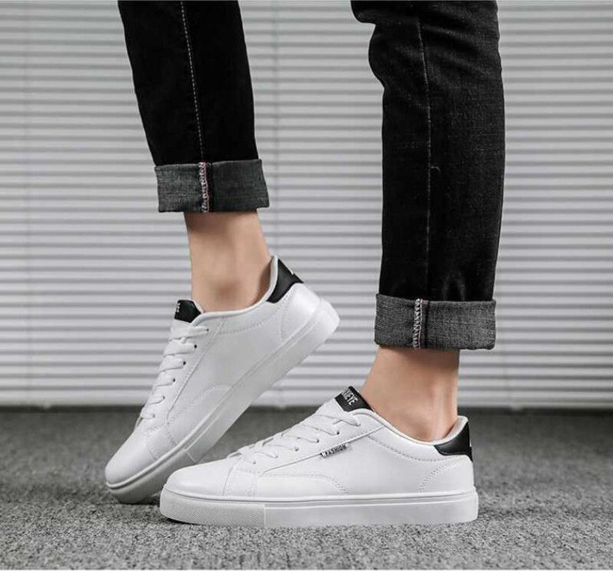 Miniatura: Men Shoes Sneakers 2022 New Summer White Fashion Board White Men's Zapatillas Ho