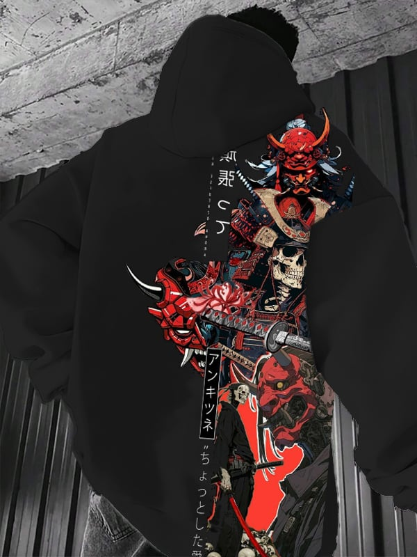 Miniatura: Moletom Unissex Oversized Anime Japonês 3D com Capuz – Hoodie Hip Hop Manga