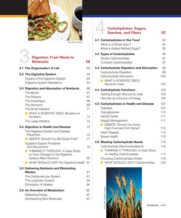 Thumbnail: Visualizing Nutrition: Everyday Choices 3rd Edition | Book Contents
