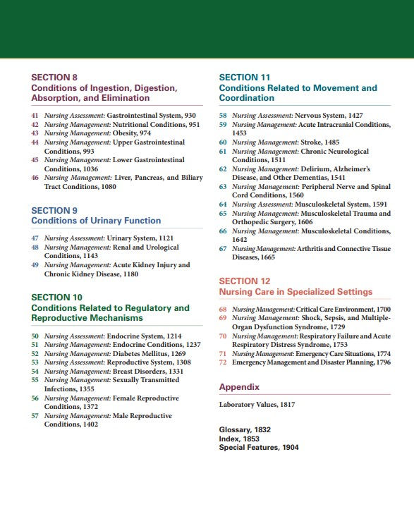 Thumbnail: Lewis's Medical-Surgical Nursing in Canada 5th Edition | Book Contents