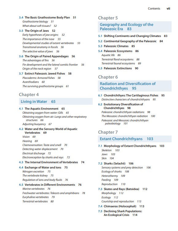 Thumbnail: Vertebrate Life 10th Edition | Book Contents