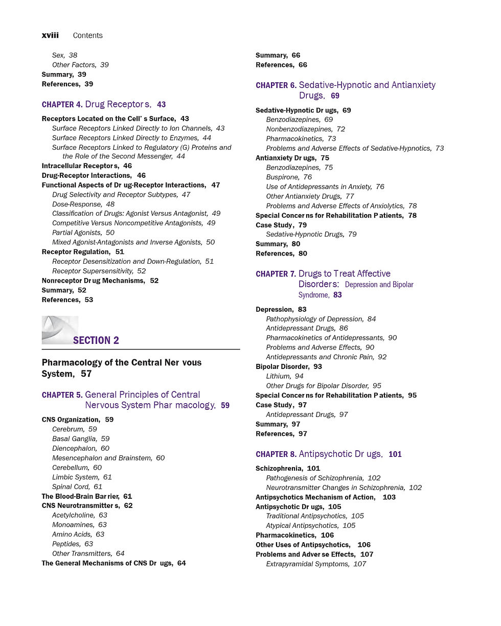 Thumbnail: Pharmacology in rehabilitation 5th Edition | Book Preview