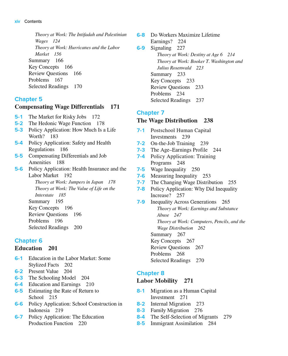 Thumbnail: Labor Economics 8th Edition by George J. Borjas | Book Preview
