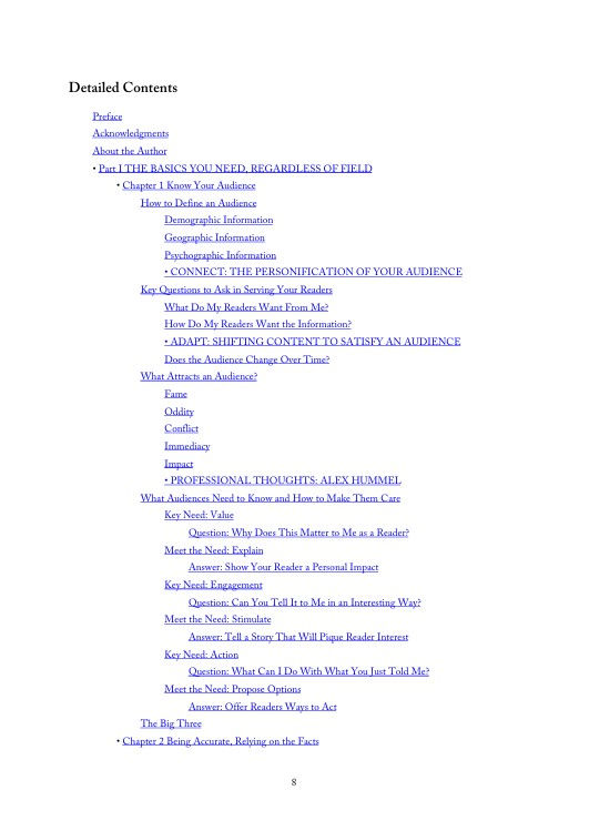 Thumbnail: Dynamics of Media Writing: Adapt and Connect 2nd Edition | Book Contents