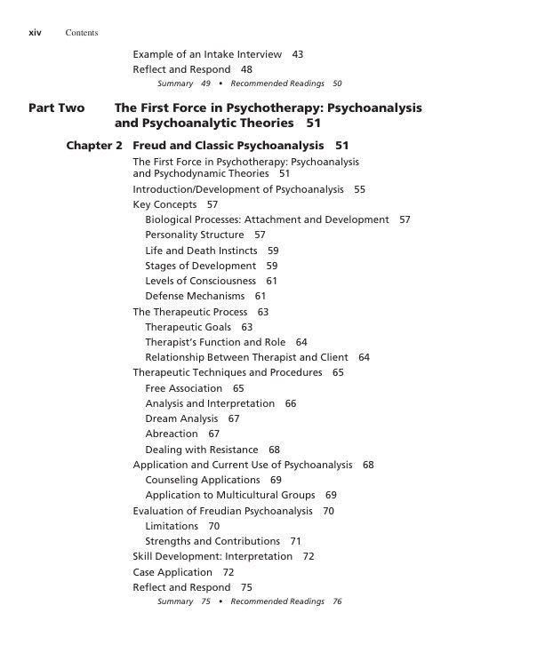 Thumbnail: Theories of Counseling and Psychotherapy 5th Edition | Book Contents