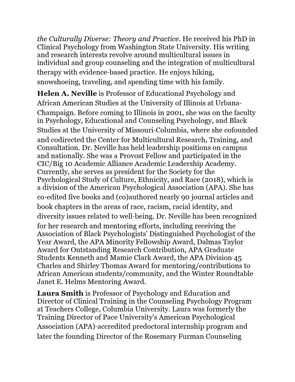 Thumbnail: Counseling the Culturally Diverse: Theory and Practice, 8th Edition | Book Preview