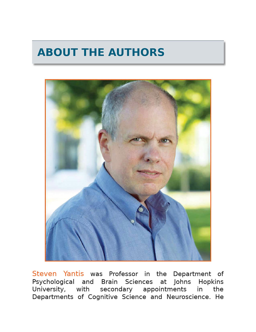 Thumbnail: Sensation and Perception 2nd Edition | Book | Preview
