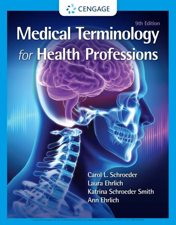 Medical Terminology for Health Professions 9th Edition | Book Cover