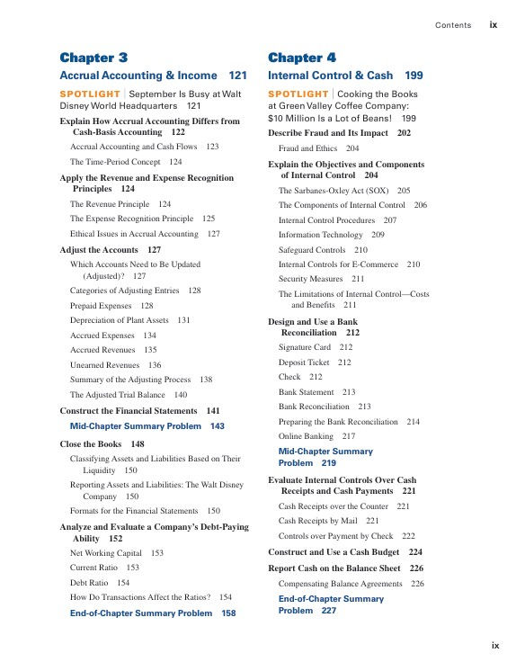 Thumbnail: Financial Accounting 11th Edition | Book Contents