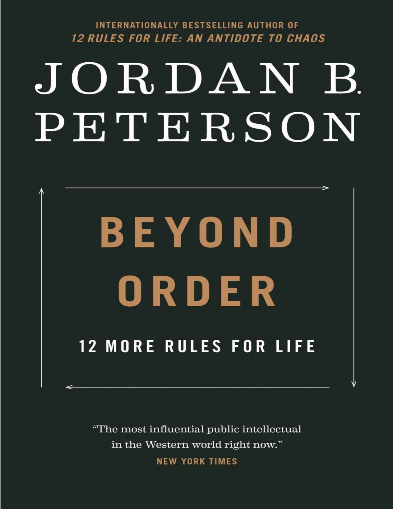 Beyond Order: 12 More Rules for Life – Jordan B. Peterson | Book Cover