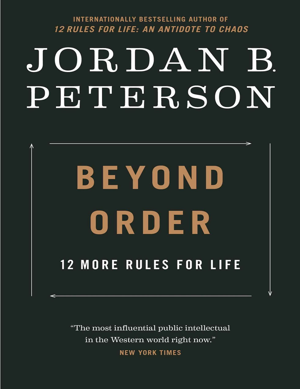 Beyond Order: 12 More Rules for Life – Jordan B. Peterson | Book Cover