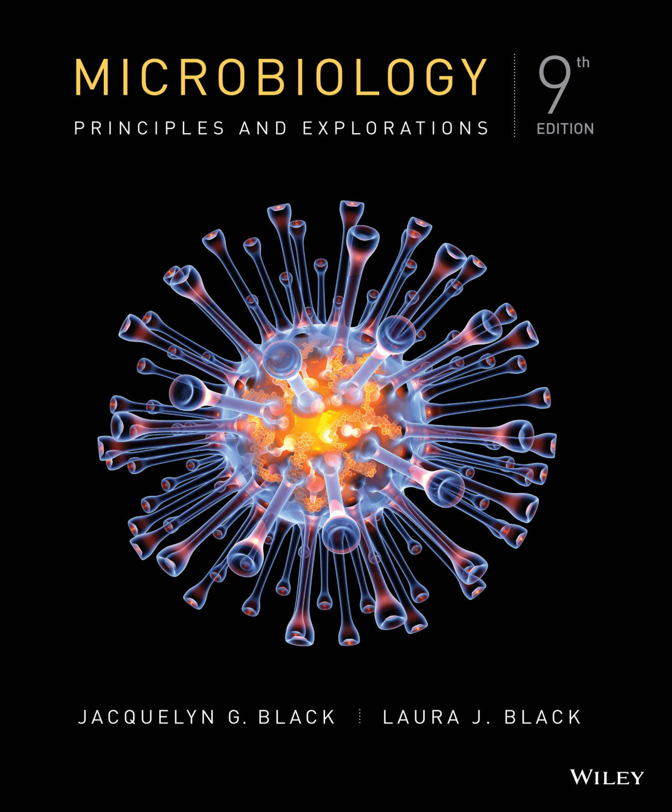 Microbiology: Principles and Explorations 9th Edition – Jacquelyn G. Black – Book Cover