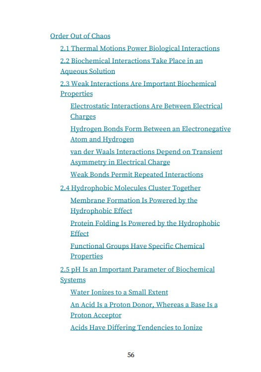 Thumbnail: Biochemistry: A Short Course 4th Edition | Book Contents