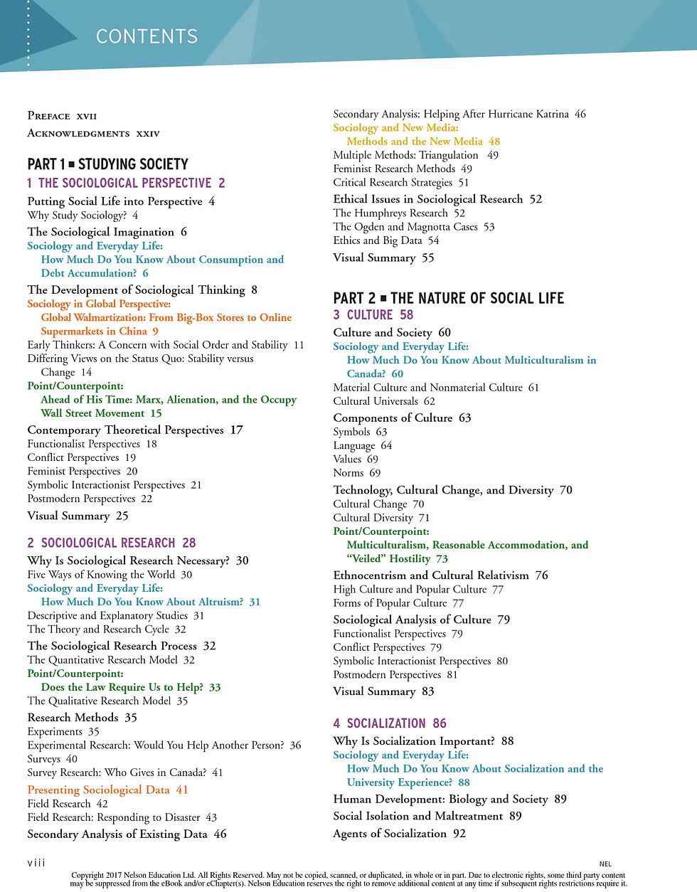 Thumbnail: Sociology in Our Times 7th Canadian Edition ISBN: 0176558632 | Book Preview