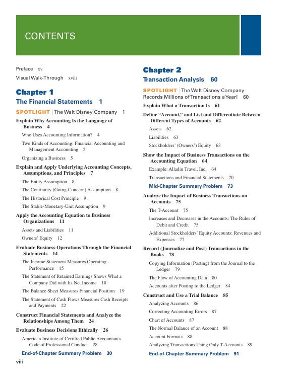 Thumbnail: Financial Accounting 11th Edition | Book Contents