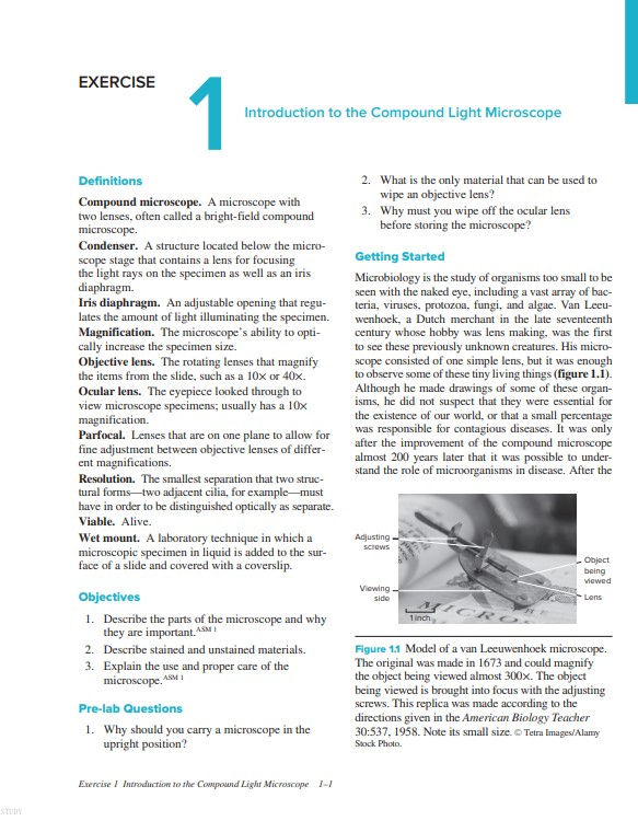 Thumbnail: Microbiology Experiments: A Health Science Perspective 10th Edition | Book Contents